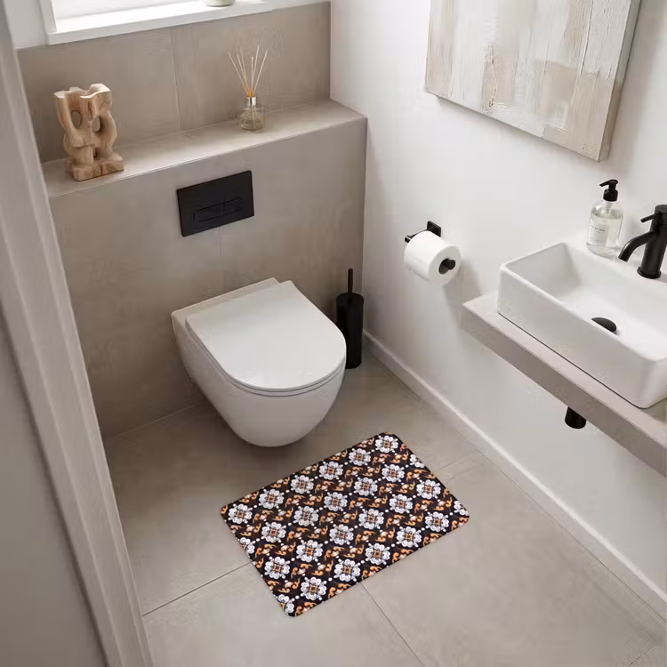 WC Mat - traditioneel - Element - Kleurrijk — 6