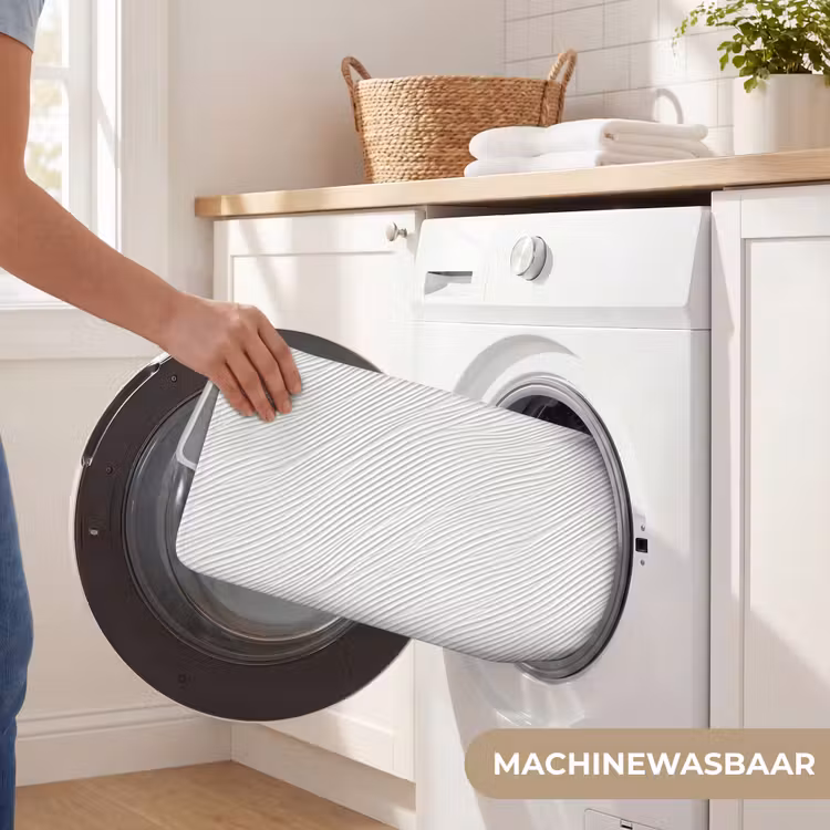 WC Mat - Golven - Ribbels - Wit — 5