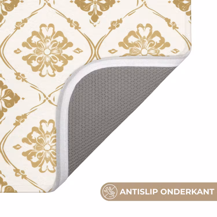 WC Mat - Ornament - Klassiek - Goud — 3