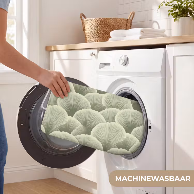 WC Mat - Waaier - Blad - Groen — 5