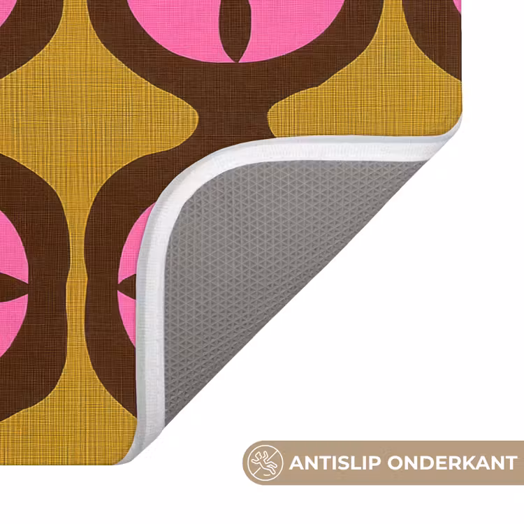 WC Mat - Modern - Patroon - Roze — 3