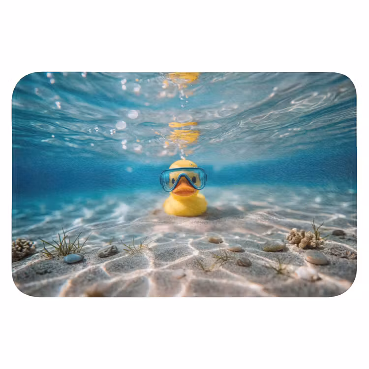 WC Mat - Duikbril - Eend - Water — 1