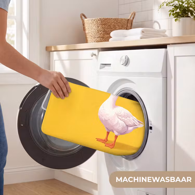 WC Mat - Eend - Zonnebril - Geel — 5