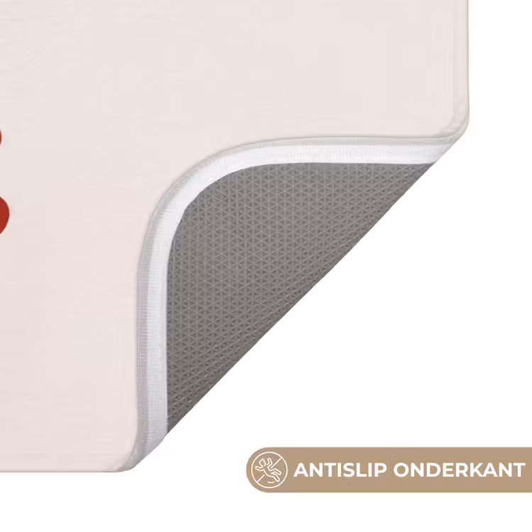 WC Mat - Tekst - Boodschap - Roze — 3
