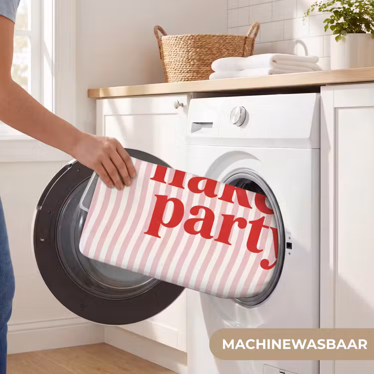 WC Mat - Tekst - Modern - Strepen — 5
