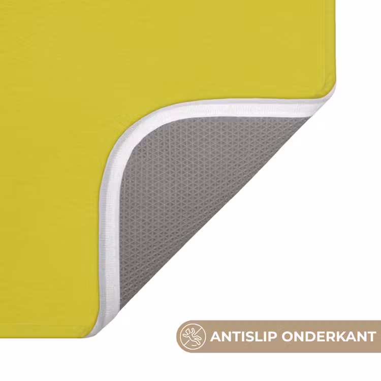 WC Mat - Groen - Hartjes - Wit — 3