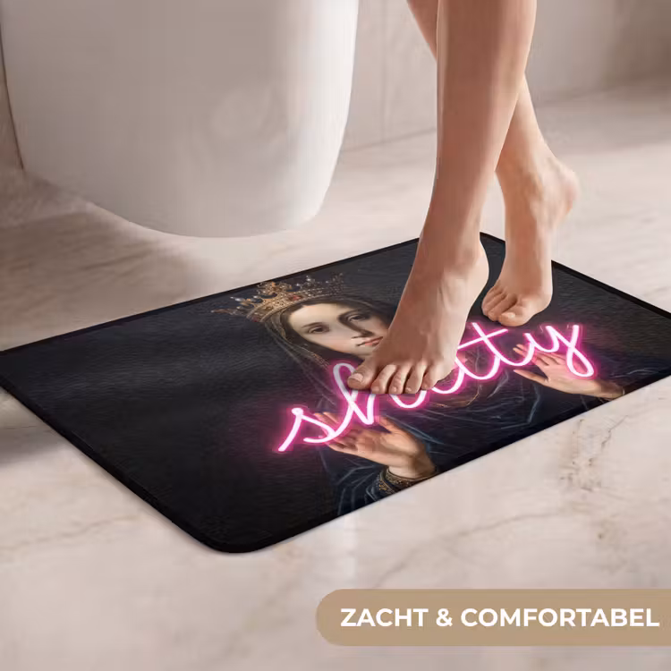 WC Mat - Ironisch - Tekst - Neon — 7