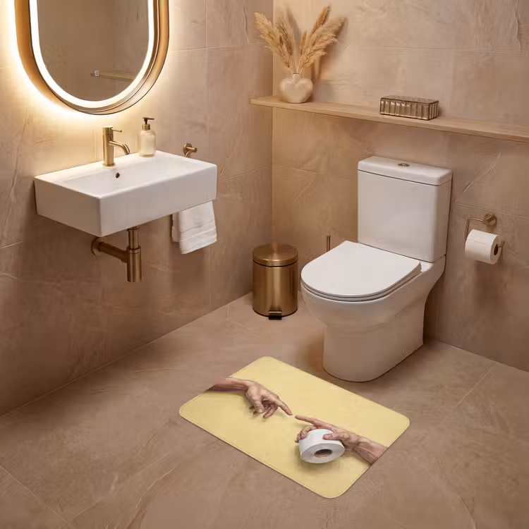 WC Mat - Klassiek - Kunst - Humor — 4