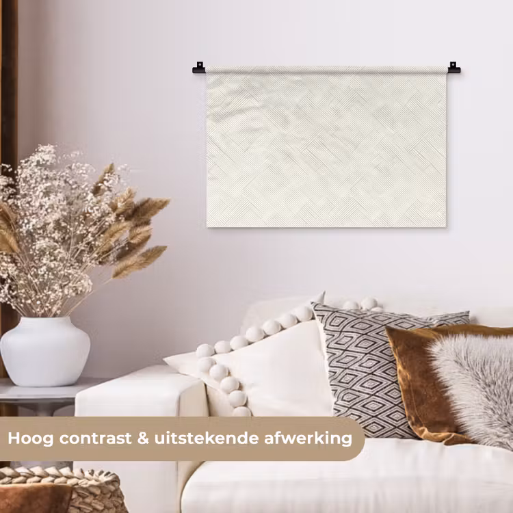 Wandkleed - Textuur - Abstract - Beige — 4