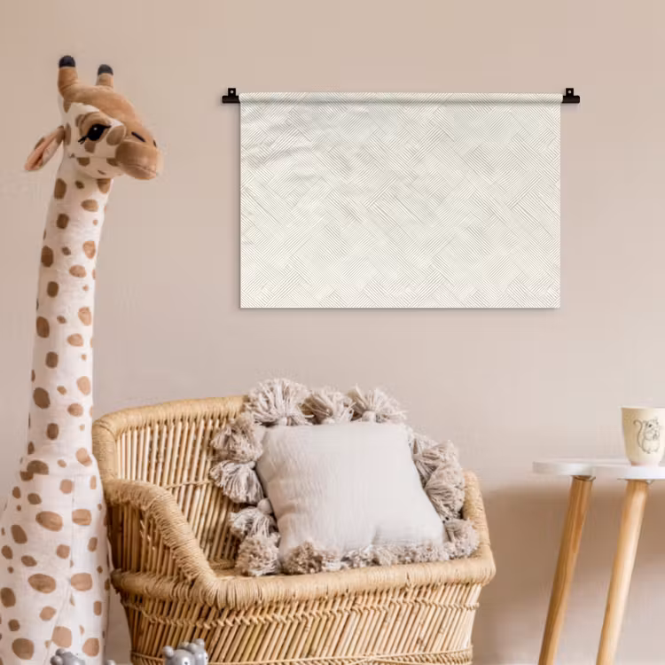 Wandkleed - Textuur - Abstract - Beige — 5