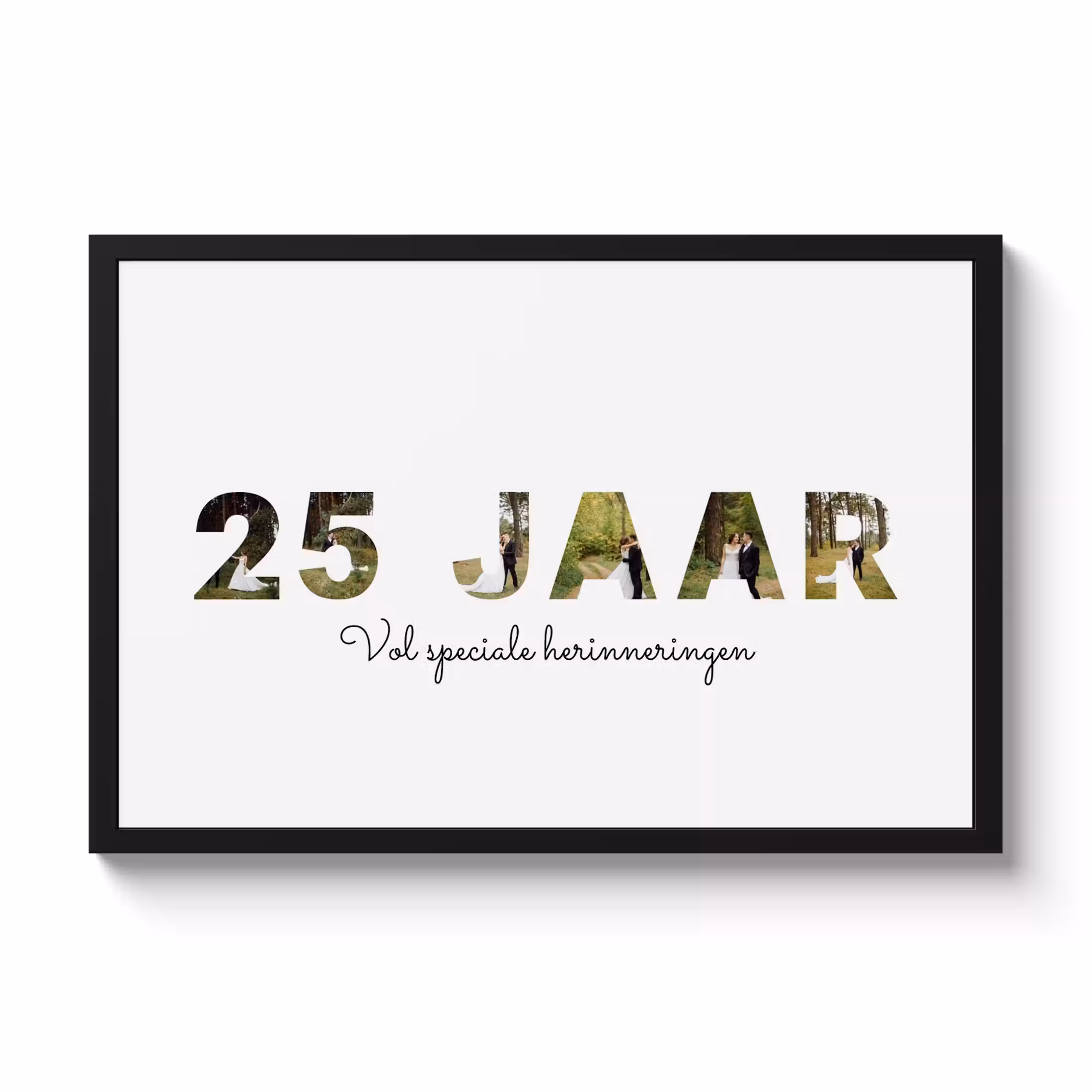 Foto in lijst - Jubileum